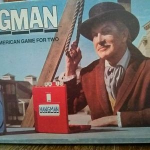 1976 Hangman Board Game